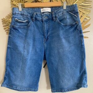 Men's Denim Blue Jean Shorts